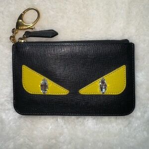 FENDI Vitello Century Monster Eyes Cles